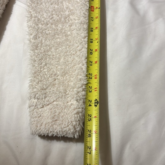 Teddy Sherpa Cream Full Zip Jacket size medium - Picture 6 of 10